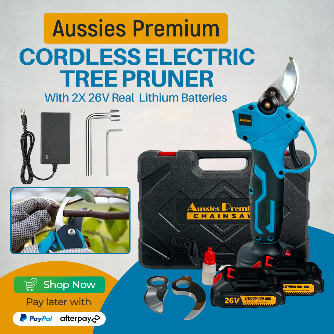 Aussies Premium Electric Cordless Pruning Shears - Aussies Premium