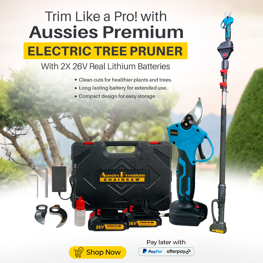 Aussies Premium Electric Cordless Pruning Shears - Aussies Premium