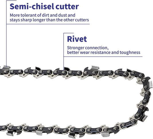 6 | 8  Inch Chains For Aussies Premium Chainsaw - Aussies Premium